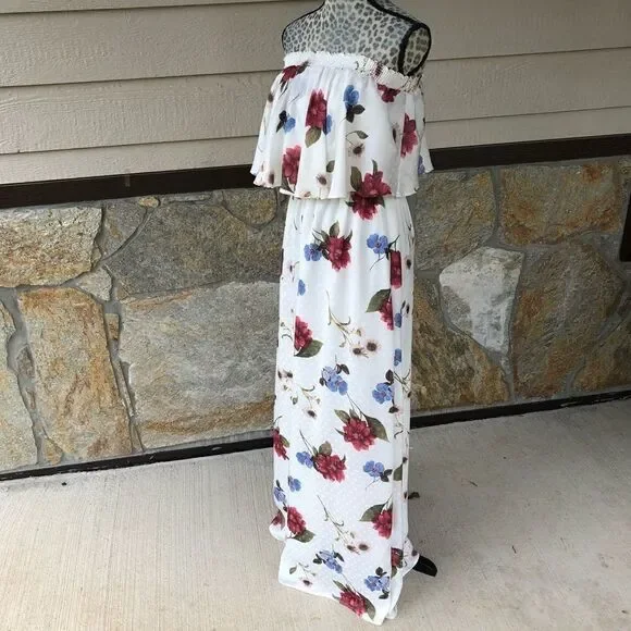 Show Me Your Mumu SMYM Hacienda Floral Maxi Dress Size Small - Picture 4 of 15